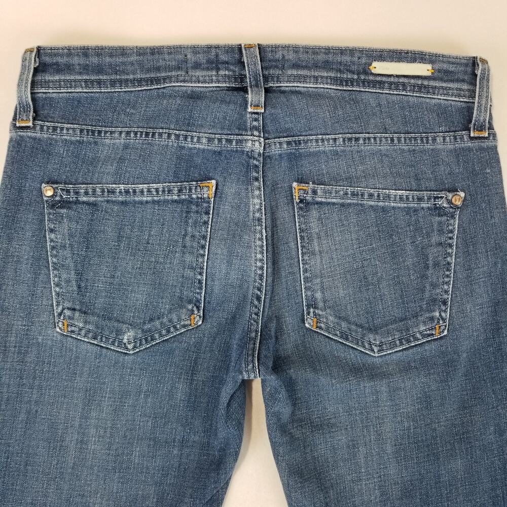Pilcro and the Letterpress Jeans Womens 27 Hyphen Distressed Straight Leg USA - Picture 4 of 11